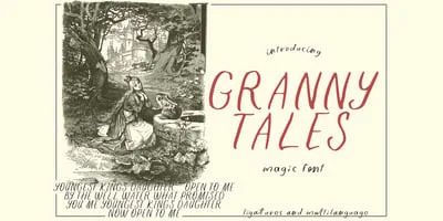 Granny Tales Font