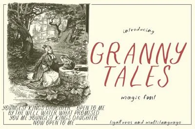 Granny Tales Font