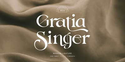 Gratia Singer Font