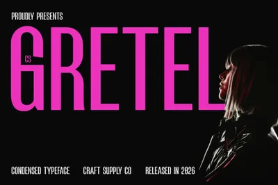 Gretel – Condensed Font