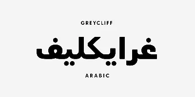 Greycliff Arabic CF Font