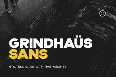 Grindhaus Sans Font