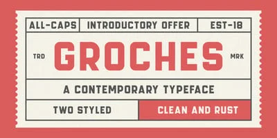 GROCHES Font