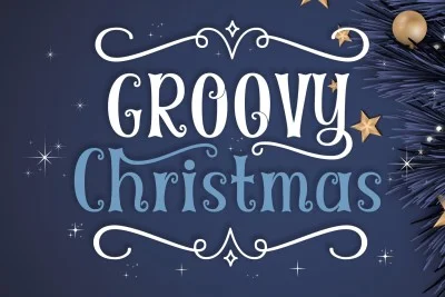 Groovy Christmas Font