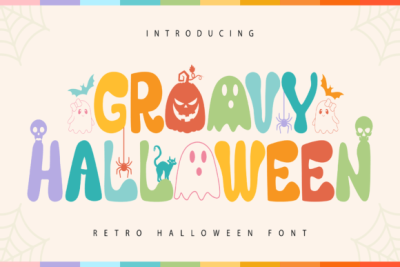 Groovy Halloween Font