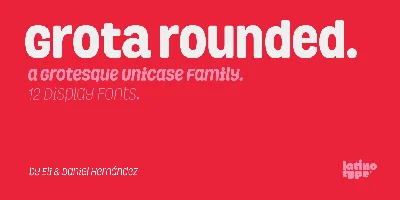 Grota Rounded Font