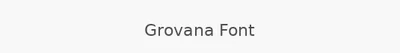 Grovana Font