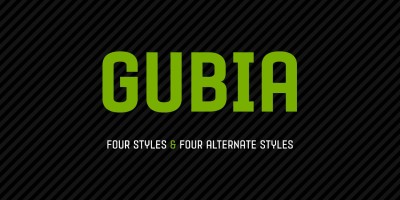 Gubia Font