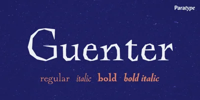 Guenter Font