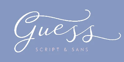 Guess Font