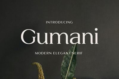 Gumani Serif Font Free Download