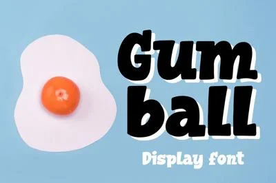 Gumball - Display Font