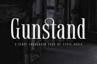 Gunstand - Condensed Serif Free Download