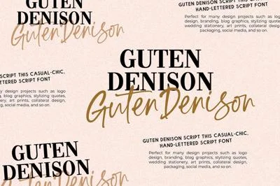 Guten Denison Font