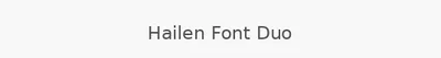 Hailen Font Duo