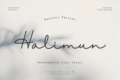 Halimun Script Business Font