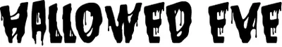 Hallowed Eve Font