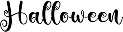 Halloween 19 Font