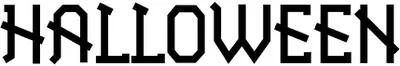 Halloween 6 Font