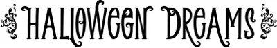Halloween Dreams Font
