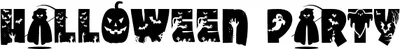 Halloween Party 3 Font