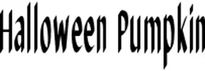 Halloween Pumpkin 2 Font