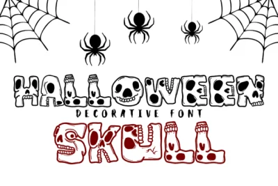 Halloween Skull Font