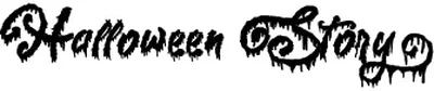 Halloween Story Font