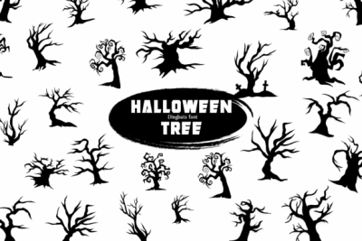 Halloween Tree Font