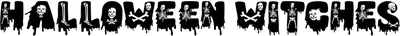 Halloween Witches Display Font