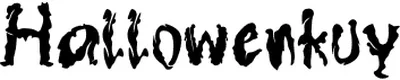 Hallowenkuy Font