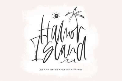 Hamor Island - Script Font & Extras Free Download