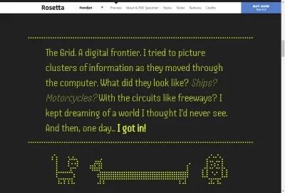 Handjet Font