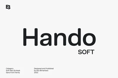 Hando Soft; Neo Grotesk Font Family