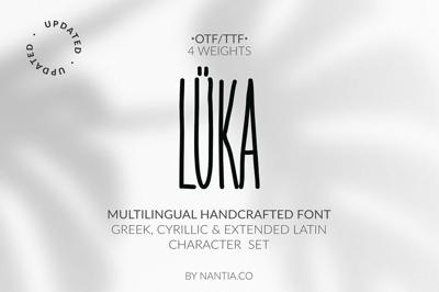 HandWritten Greek Cyrillic Font Free Download