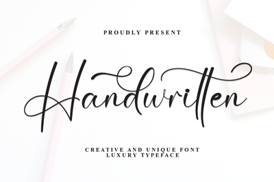 Handwritten | Script Font Free Download