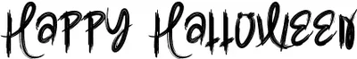 Happy Halloween 4 Font