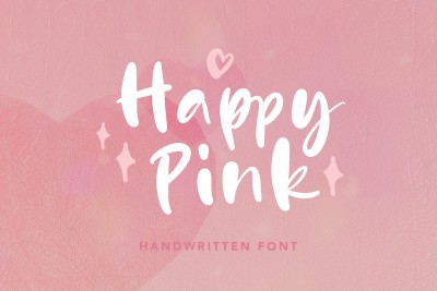 Happy Pink Font