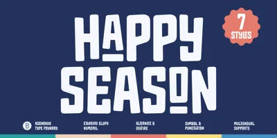 Happy Season Font
