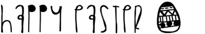 Happyeaster Font