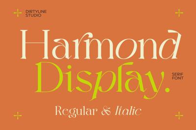 Harmond - New Trendy Serif Free Download