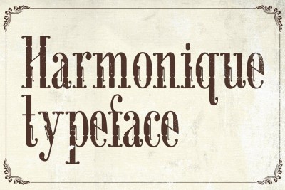 Harmonique Font