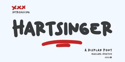 Hartsinger Font
