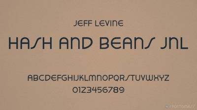 Hash And Beans JNL Font