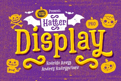 Hatter Display Pro Font