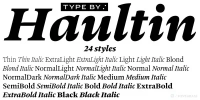 Haultin Font