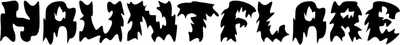 Hauntflare Font
