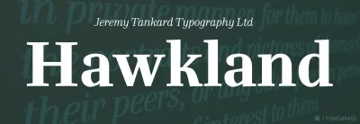 Hawkland Font