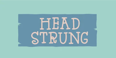 Head Strung Font