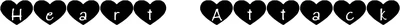Heart Attack Font